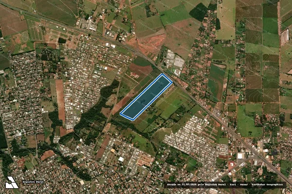Imagem de satélite de Chácara Santa Isabel-I-A-I-B - Chácara Santa Isabel-I-A-I-B ? Parte II em Paranavaí - PR