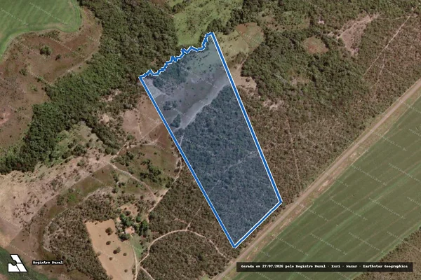 Imagem de satélite de FAZENDA SANTO ANTONIO DO XAVIER OU SANTO ANTONIO DO BONITO - GLEBA 06 em Formosa - GO