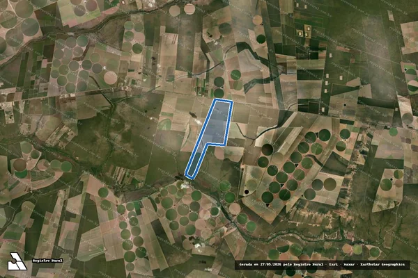 Imagem de satélite de Fazenda Santa Helena - Fazenda Santa Helena em Barreiras - BA