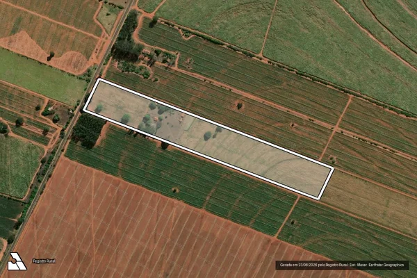 Imagem de satélite de Estância Buriti - Parte 1 em Quatá - SP