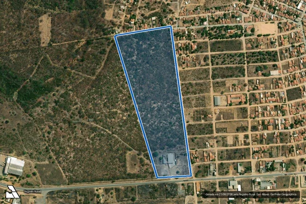 Imagem de satélite de FAZENDA PEDREIRAS - Parcela 1 em Santa Maria da Vitória - BA