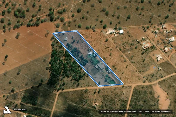 Imagem de satélite de Fazenda Vargem Seca - Gleba 08 em Baldim - MG