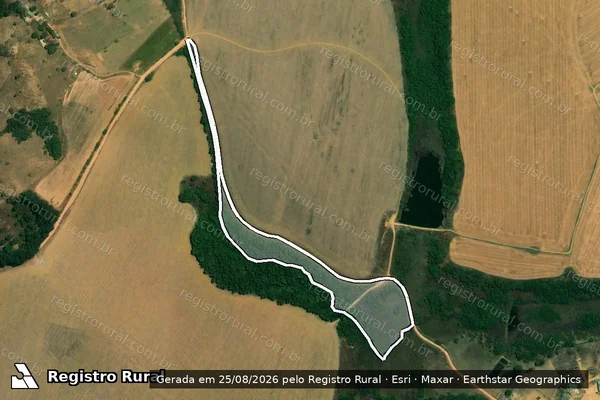 Imagem de satélite de Goiabas, Fazenda Primavera - Parte 2 em São João del Rei - MG