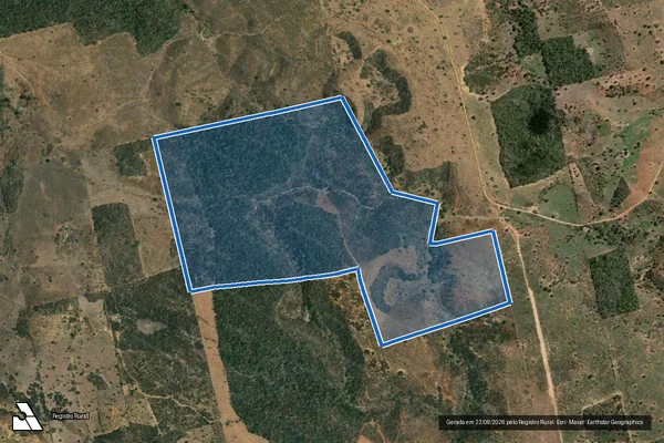 Imagem de satélite de Fazenda Novo Horizonte e Travessão do Horizonte - Parte 1 em Miguel Calmon - BA
