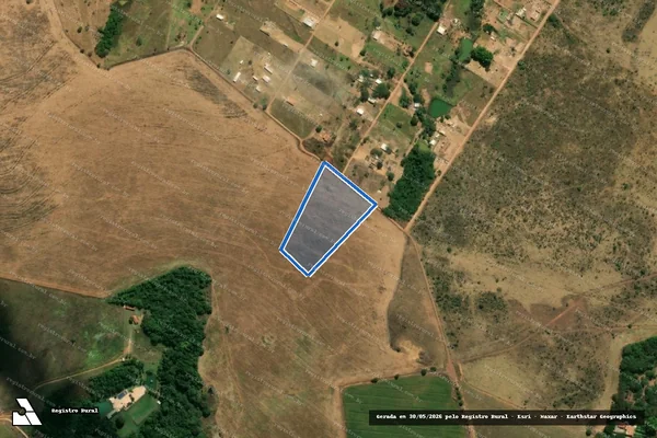 Imagem de satélite de Fazenda Anicuns ou Forquilha - Parte 77 em Abadiânia - GO