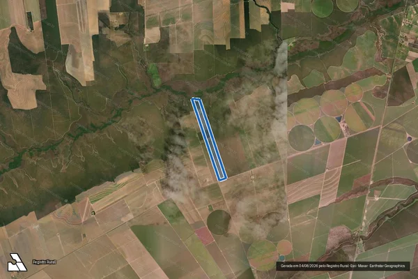 Imagem de satélite de Fazenda São José - Parcela 1 em Luís Eduardo Magalhães - BA