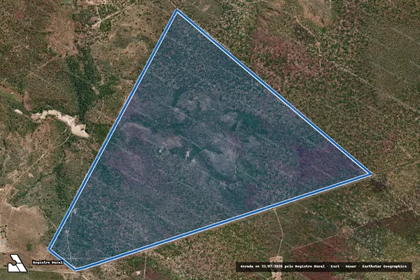 Imagem de satélite de FAZENDA PAJUÇARA - Gleba 01 em Jerumenha - PI