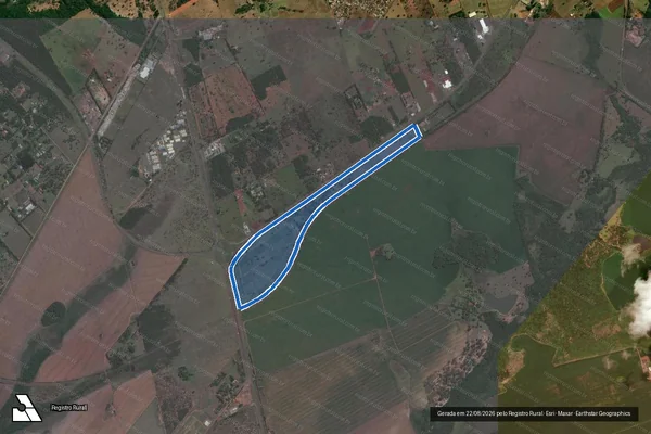 Imagem de satélite de ESTÂNCIA IPB - ESTÂNCIA IPB em Campo Grande - MS