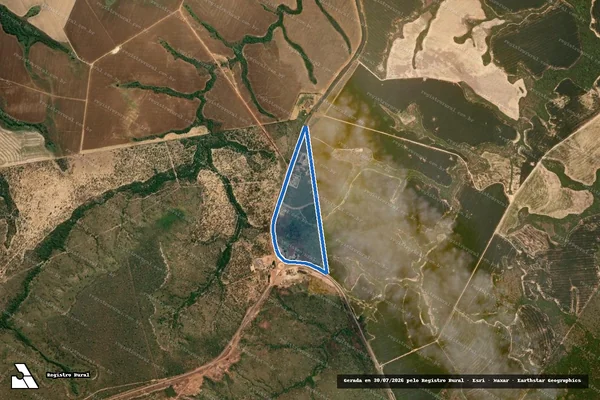 Imagem de satélite de FAZENDA CARAJÁS - Parcela 03 em Paranatinga - MT