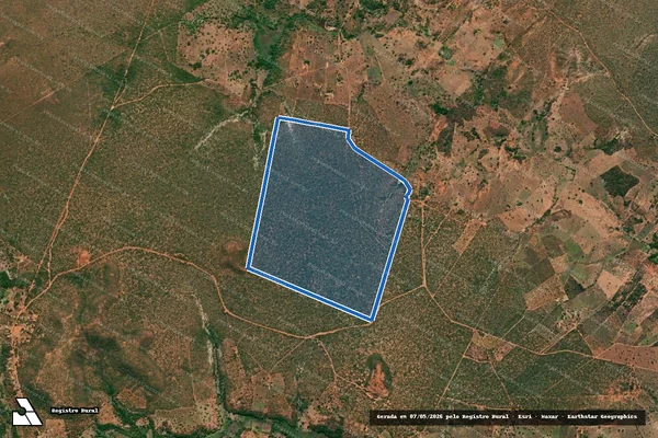 Imagem de satélite de FAZENDA COCOS - Parte 2 em Miravânia - MG