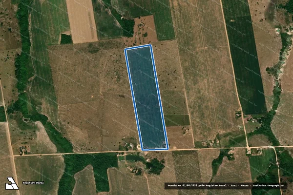 Imagem de satélite de PROJETO DE ASSENTAMENTO BARRA NORTE – Lote 26 / Parte 1