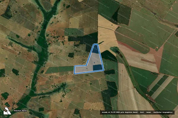 Imagem de satélite de Fazenda Bom Sucesso - Parte 1 em Iturama - MG