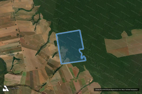 Imagem de satélite de Projeto de Assentamento Pontal do Marape - Área "IX" Gleba "A" em Nova Mutum - MT