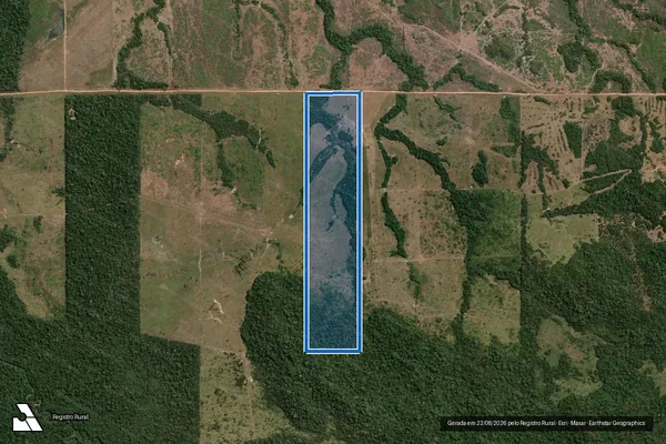 Imagem de satélite de Fazenda Mãezinha I - Parte 1 em Aripuanã - MT
