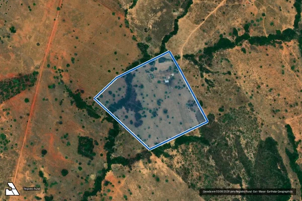 Imagem de satélite de Fazenda Jacaré - Parte 8 em Iporá - GO