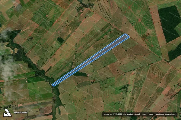 Imagem de satélite de Lote Rural nº 18, da Gleba Ivaí - Lote Rural nº 18, da Gleba Ivaí em Icaraíma - PR
