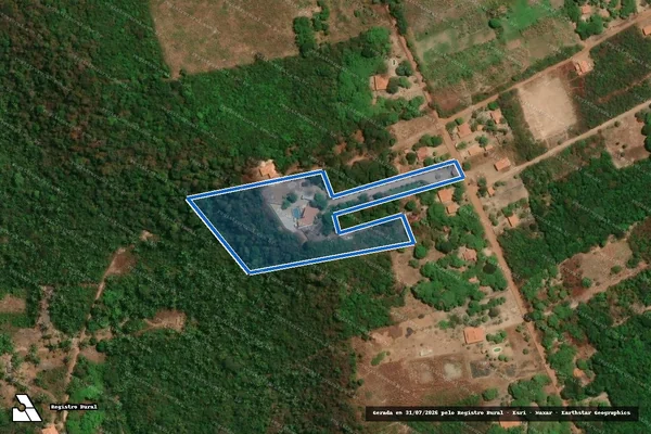 Imagem de satélite de MIRANTE DOS BAFANAS - Parte 1 em Teresina - PI