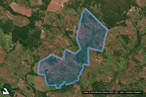 Imagem de satélite de FAZENDA LAGES - Parcela 1 em Formosa da Serra Negra - MA