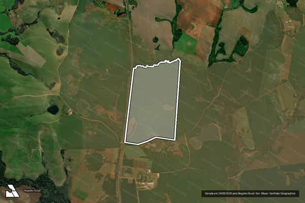 Imagem de satélite de Imóvel rural sem denominação - Matrícula 43220 em Cruz Alta - RS