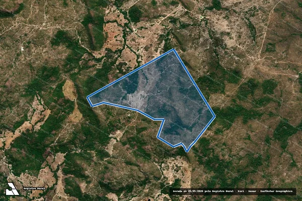 Imagem de satélite de Fazenda Dois Irmãos  II - Parte 6 em Araguapaz - GO
