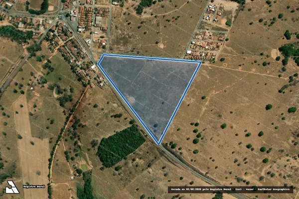 Imagem de satélite de FAZENDA ELDORADO - GLEBA 01 em Santa Isabel - GO