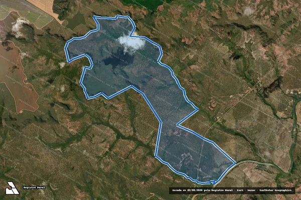Imagem de satélite de GLEBA SUSSUAPARA E GLEBA CACHOEIRA em Tasso Fragoso - MA