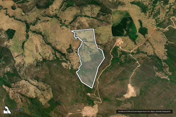 Imagem de satélite de Fazenda Bocaina do Passa Três - Gleba A em Barro Alto - GO