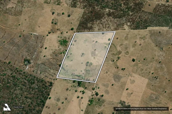 Imagem de satélite de FAZENDA MONTE ALTO - PARCELA 01 em Carinhanha - BA