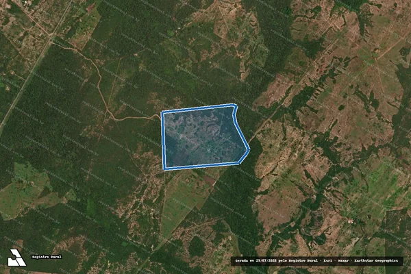Imagem de satélite de Fazenda Pantanalzinho - Parte 1 em Nossa Senhora do Livramento - MT