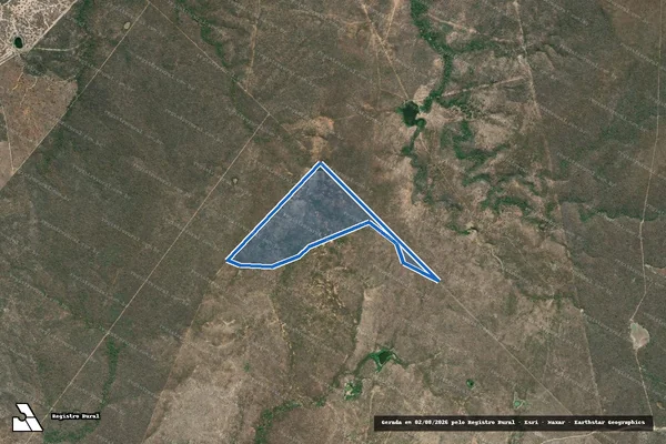 Imagem de satélite de FAZENDA CONJUNTO ALIANÇA - Gleba 03 em Mirante - BA