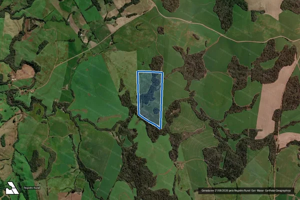 Imagem de satélite de PE 18 de Outubro ? Lotes - LOTE 18 em Quatro Irmãos - RS