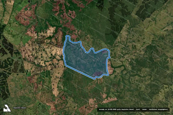 Imagem de satélite de LA INVERNIA - Parte 1 em Pedras Altas - RS