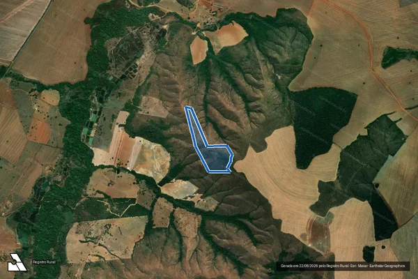 Imagem de satélite de FAZENDA BONITO DE BAIXO - 001 em Coromandel - MG