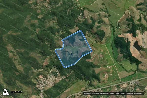 Imagem de satélite de FAZENDA DAS PALMEIRAS - Parte 2 em Rio Bonito - RJ