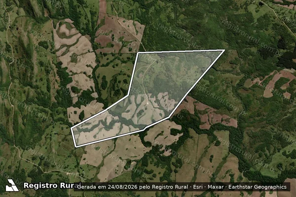 Imagem de satélite de Fazenda Teimosa - PARTE 1 em Piratini - RS