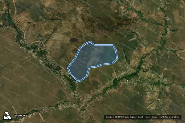 Imagem de satélite de FAZENDA NOVO HORIZONTE - Fazenda Belo Horizonte em Santa Maria da Vitória - BA