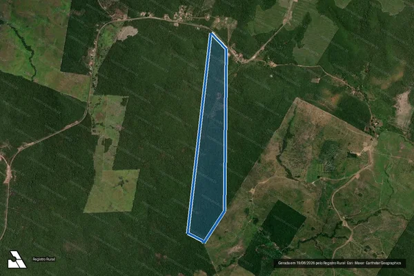 Imagem de satélite de Fazenda Olho D?Água do Tibiriça - Fazenda Olho D?Água do Tibiriça V em São Benedito do Rio Preto - MA