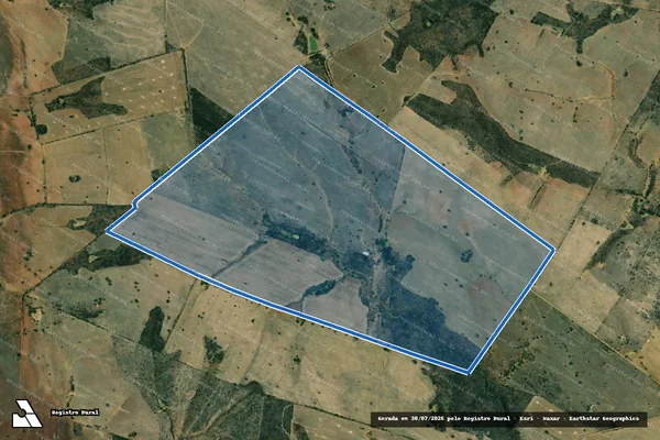 Imagem de satélite de FAZENDA FLORESTA - PERÍMETRO 01 em Sítio do Quinto - BA