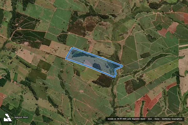 Imagem de satélite de Fazenda Fortaleza - Parte 2 em Tanabi - SP