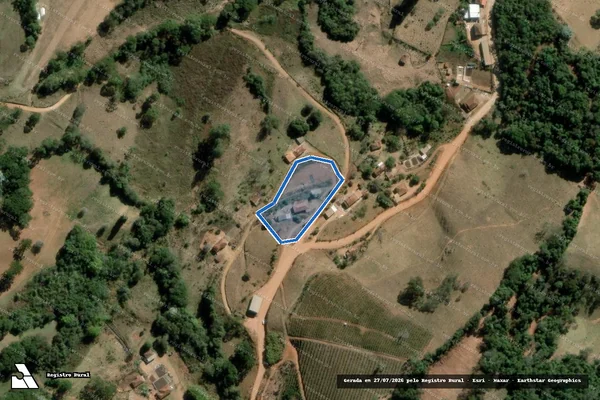 Imagem de satélite de SITIO PINHAL - Parte 1 em Conceição das Pedras - MG