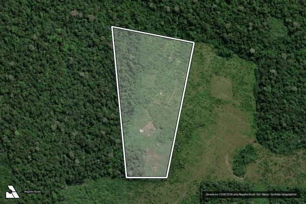 Imagem de satélite de Retiro São Raimundo