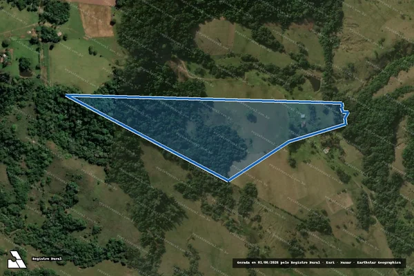 Imagem de satélite de GRANJA SÃO JERONIMO - GRANJA SÃO JERONIMO ? PARTE 09 em Nova Esperança do Sul - RS