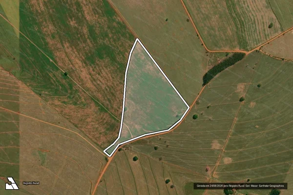 Imagem de satélite de Fazenda Água Boa - Parte 1 em Mirante do Paranapanema - SP