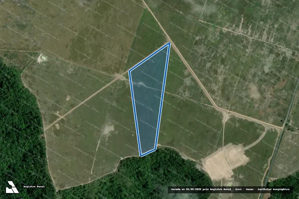 Imagem de satélite de HARAS ALTO DA BOA VISTA - Gleba 21 em Cachoeira - BA