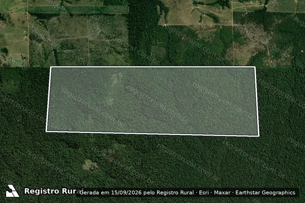 Imagem de satélite de FAZENDA SERRA VERDE
