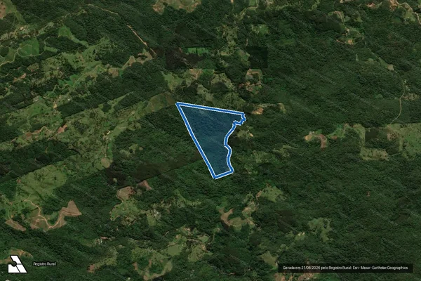 Imagem de satélite de FRANCISCO TASCHEK - Parte 2 em São Bento do Sul - SC