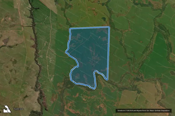 Imagem de satélite de Imóvel rural sem denominação - Gleba 01 em Júlio de Castilhos - RS