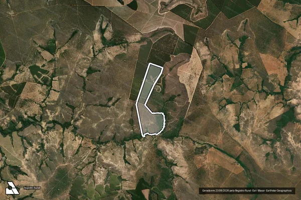 Imagem de satélite de FAZENDA DOS MORRINHOS - GLEBA 04 em Três Marias - MG