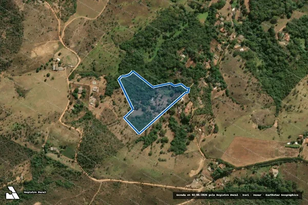 Imagem de satélite de Fazenda Pedra Preta - Parte 39 em Padre Bernardo - GO