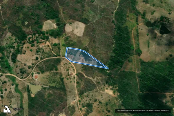 Imagem de satélite de SITIO GAMELEIRA - Parte 1 em Massaranduba - PB